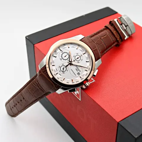 Tissot 1853 Couturier Brown-Copper-White