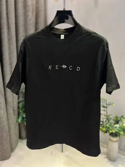 KOREAN IMPORTED HIGH DEMAND ARTICLE T-SHIRT BLACK