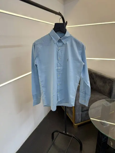 Ralph lauren pure linen imported shirt sky sale