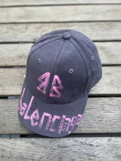 Balenciaga BB Front Graffiti Grey Premium Unisex Cap (With Safety Box) 883