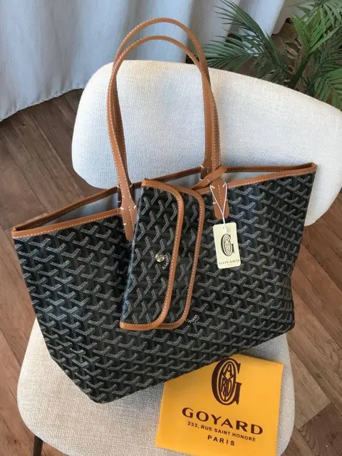 Goyard Artios GM Brown Tote WithWallet Dustcover