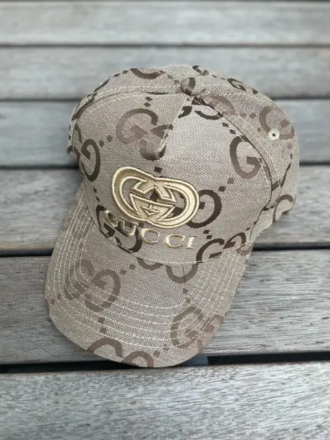 Gucci GG Big Front Logo Fatty Premium Unisex Cap (With Box)705