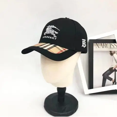 Burberry TB Equestrian Knight Monogram Premium Unisex Cap (With Safety Box)