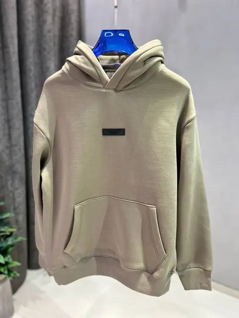 Essentials FEAR OF GOD IMPORTED HOOD LIGHT GREEN