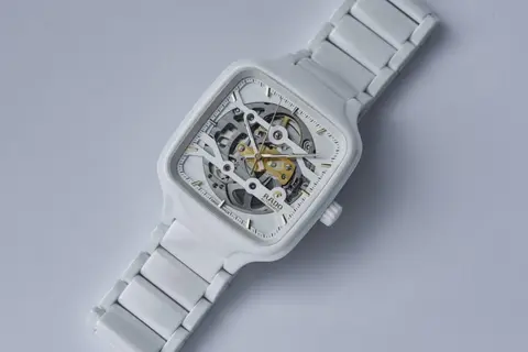 Rado True Square Automatic Ceramic- White-Silver