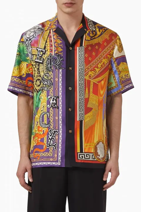 Versace IMPORTED STORE ARTICLE PREMIUM PRINTED SHIRT