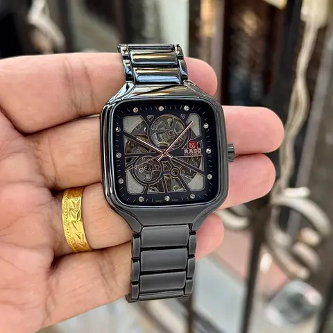 Rado True Square Open Heart Automatic Copper