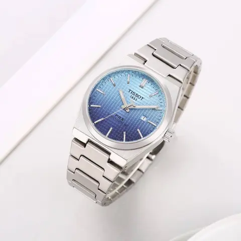 Tissot 1853 Prx Silver-SkyBlue & Blue