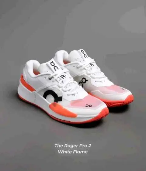 On Running Cloud X The Roger Pro 2 White Flame 1078
