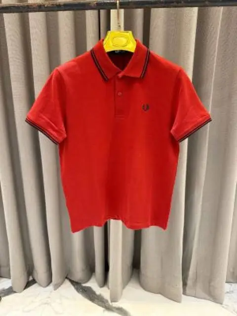 No return Fred peery imported Polo Tshirt Red