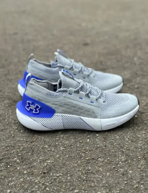 Under Armor Hovr Phantom 3 White Grey Blue--
