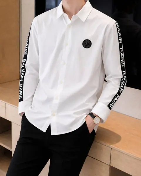 Balmain IMPORTED STORE ARTICLE SHIRT WHITE