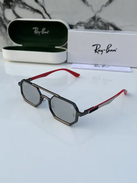 Rey ban 418 silver mercury