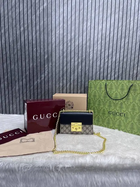 Gucci CB GG Padlock Shoulder Bag With OriginAuldoubleBox Packing DustCover CarryBag