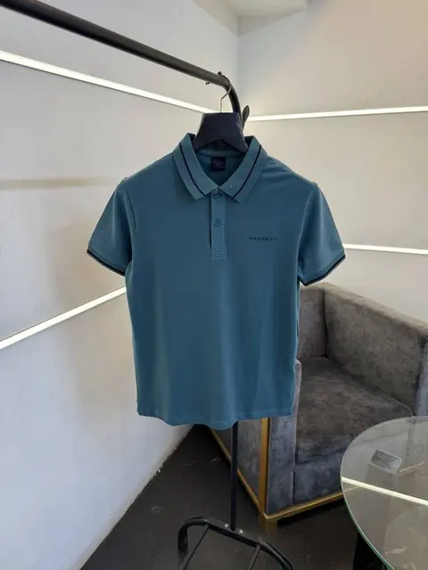 Hackett sports imported polo tshirt c green sale