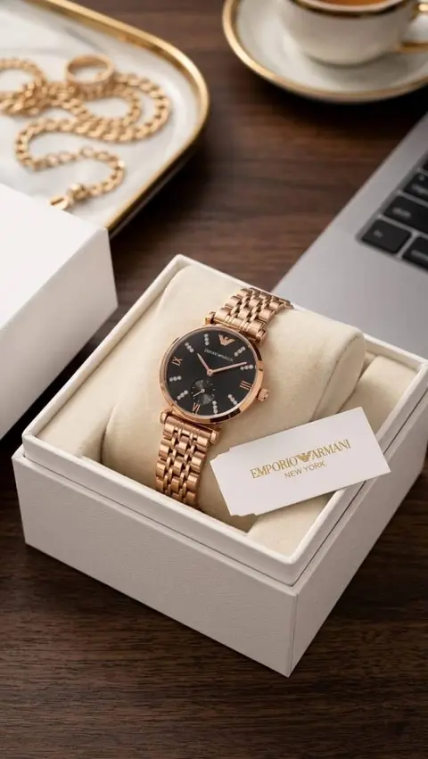 Emporio Armaann i Classic Copper-Black diamond