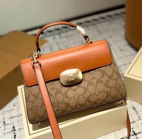 Coach Eliza Top Handle With Original Box