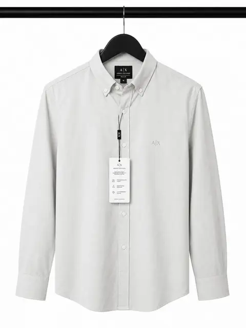 Armani Exchange AX Premium Polycotton Silk Shirts. 2440 Sale Offer VS1000