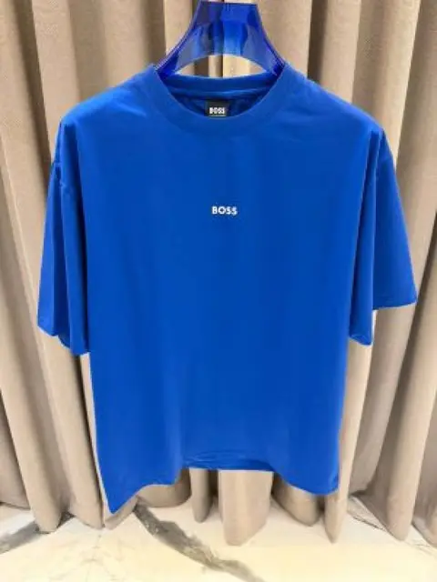 No Return Boss Round Neck T-shirt Blue