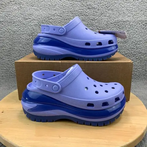 WMN Croccss MEGA CRUSH COLORDIP CLOG Purple FOR Her