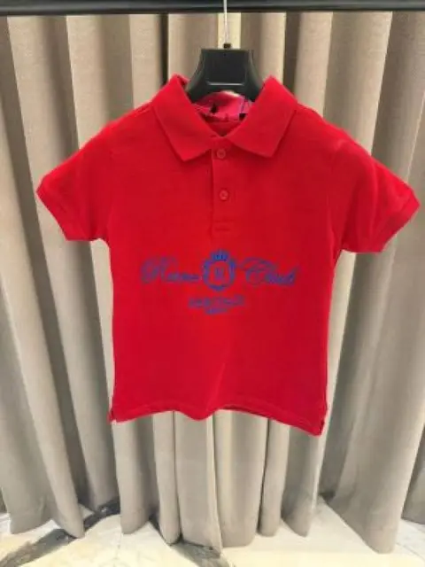 No return Rare Rebbit imported kids Polo t-shirt Red