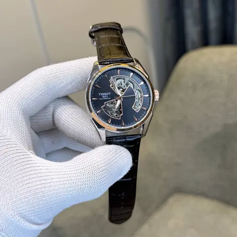 Tissot Automatic Leather Twotone 100