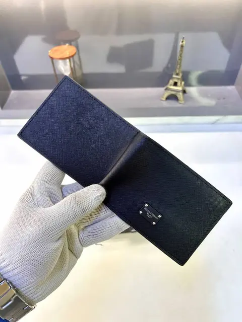 D&G Black Premium Quality Wallet Fa 978