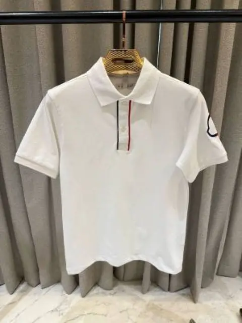 No return Monclair imported Polo Tshirt White