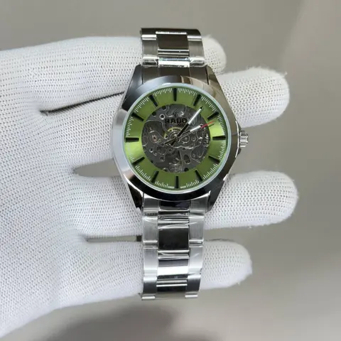 Rado Automatic silver green