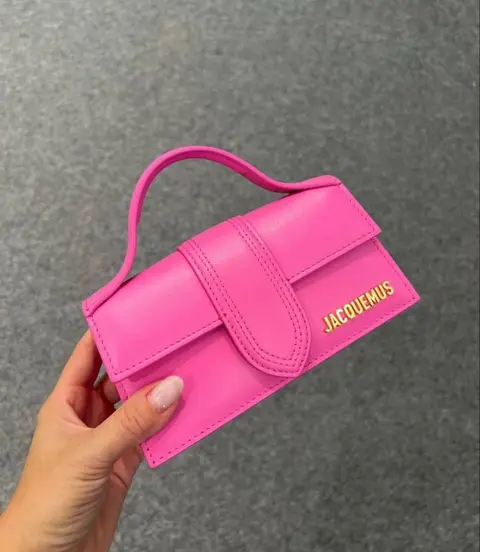 Jacquemus Le Bambino Small Crossbody Bag With Original Grey Box Packing