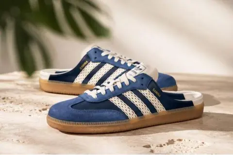Adidas Samba Mule Navy blue For women 668