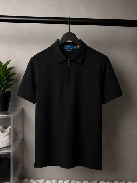 Rallph lauren RL zip polo t shirt 1050 Sale offer VS1000