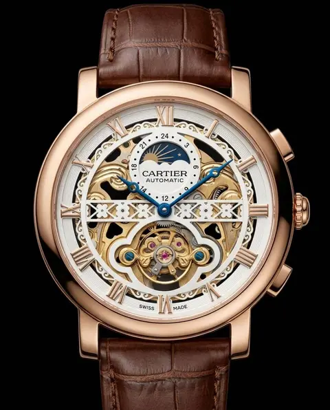 Cartier er Open Heart Tourbillon Automatic watch