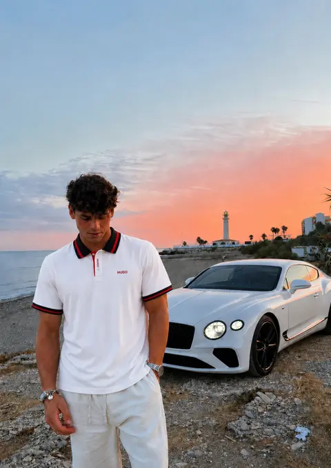 Hugo BOSxS IMPORTED STORE ARTICLE POLO T-SHIRT