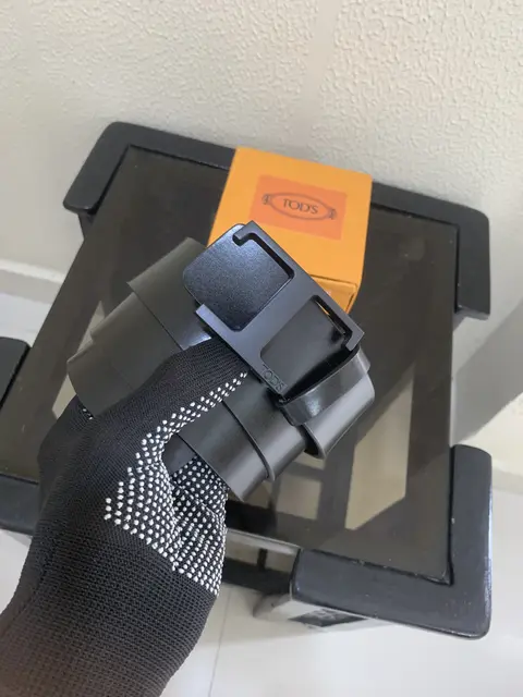 11 TODD'S FULL BLACK PREMIUM QUALITY BELT WITH BOX