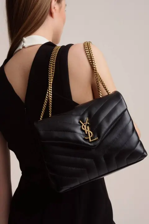 Ysl Lou Lou Medium Size 8802 Shoulder Bag With Original Box & DustCover Packing