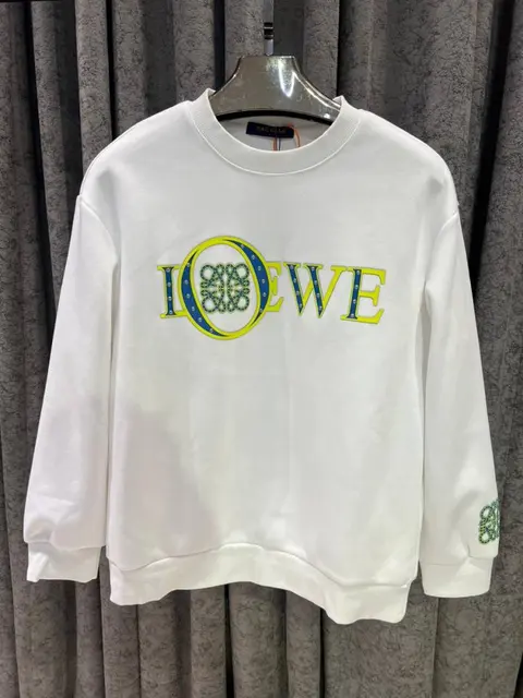 Loewe IMPORTED SWEATSHIRT STORE ARTICLE WHITE