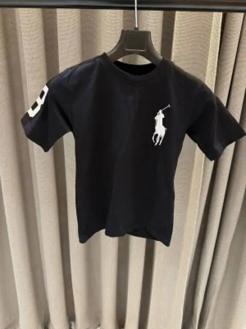 No return Ralf Lauren imported Kids Tshirt Black