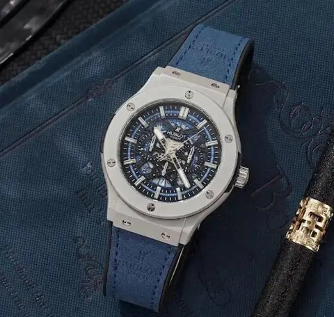 Hublot Big Bang Chronograph Silver Blue