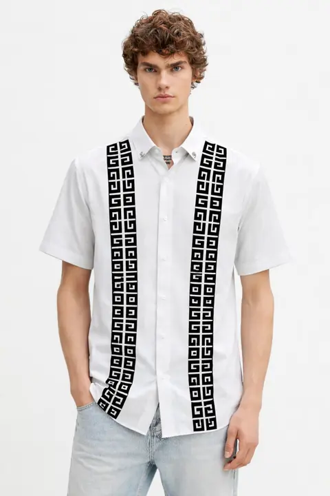 Versace IMPORTED STORE ARTICLE DIAMOND SHIRT