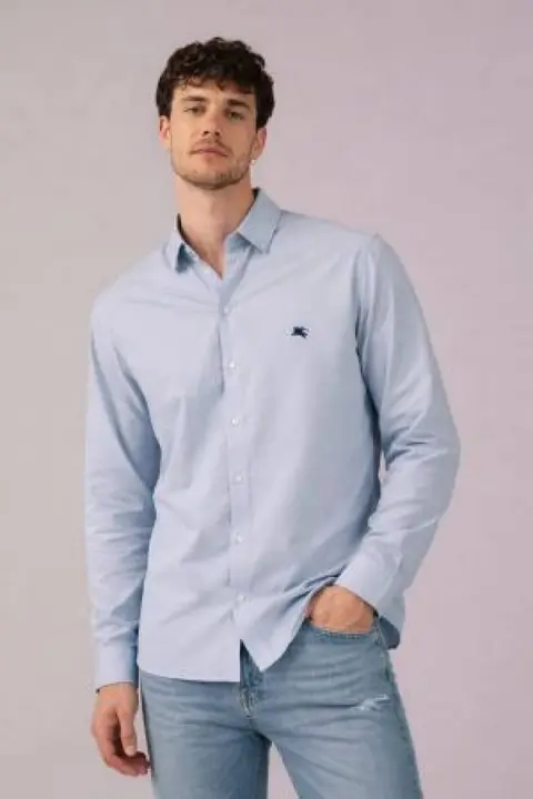 Burberry IMPORTED STORE ARTICLE SHIRT SKY BLUE