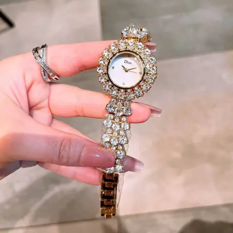 Dior Dimond Gold-White
