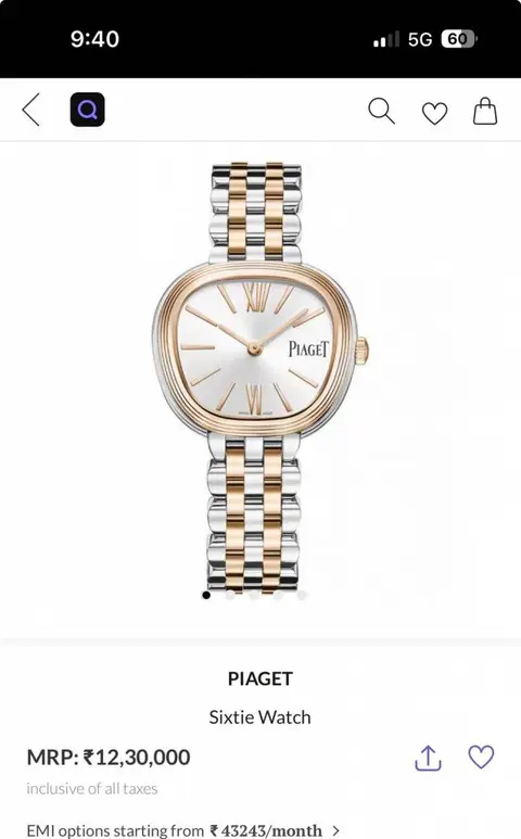 Piaget For Her Heavy Quality 489