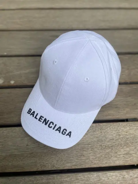 Balenciaga White And Black No Squatchee Premium Unisex Cap(With Box) 721