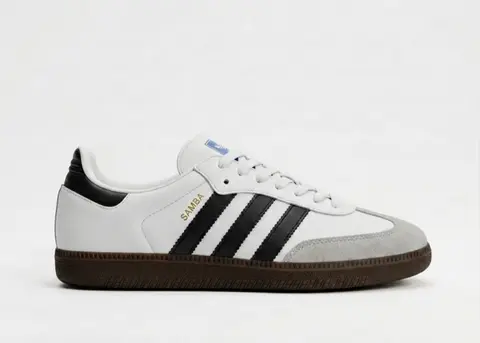 Adidas SAMBA WHITE BLACK SPECIAL BIG SIZE WITH KEYCHAIN MENS FIX