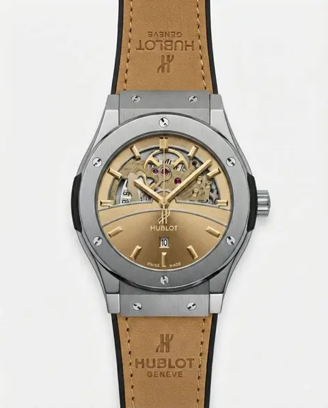 Hublot Big Bang Tourbillon Brown Leather