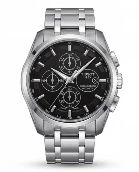 Tissot 1853 Couturier Silver Black dial