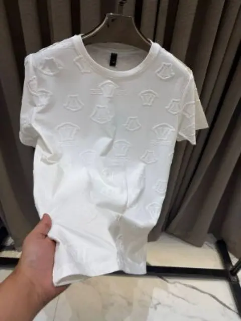 Versace impoted Full Monogram t-shirt White