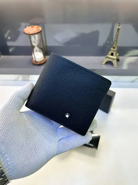 Mont Blanc Black Premium Quality Wallet Fa 866