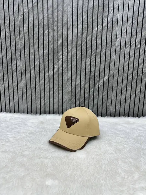Prada Re Edition Sand Brown Premium Unisex Cap
